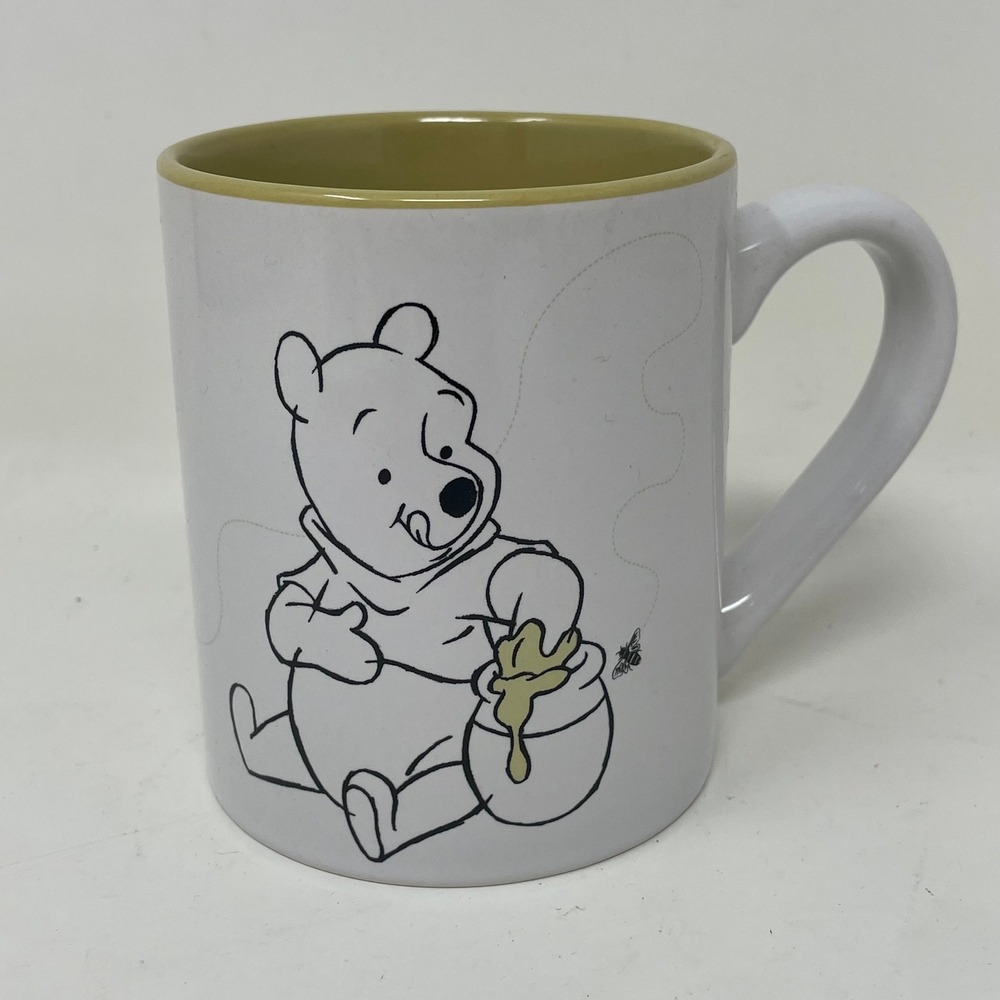 Disney Winnie the Pooh Bee Kind Bee Happy Bee You Ceramic Coffee Mug 14oz White